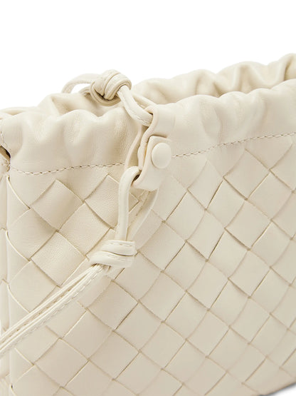 Bottega Veneta Small Dustbag Intrecciato Leather Crossbody Bag