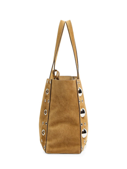 Valentino Garavani Medium Nellcôte Suede Shopping Bag