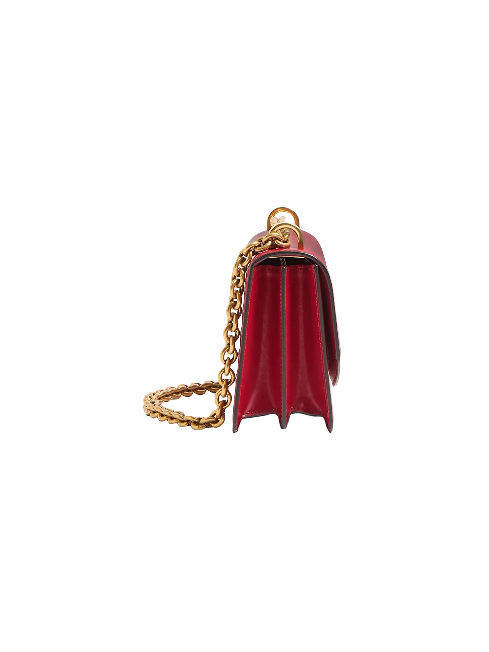 Valentino Garavani Small Vain Shoulder Bag in Shiny Calfskin