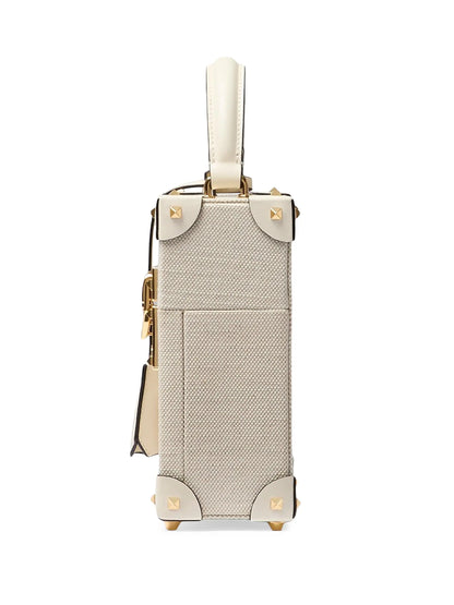 Valentino Garavani Perfume Case in Canvas and Calfskin
