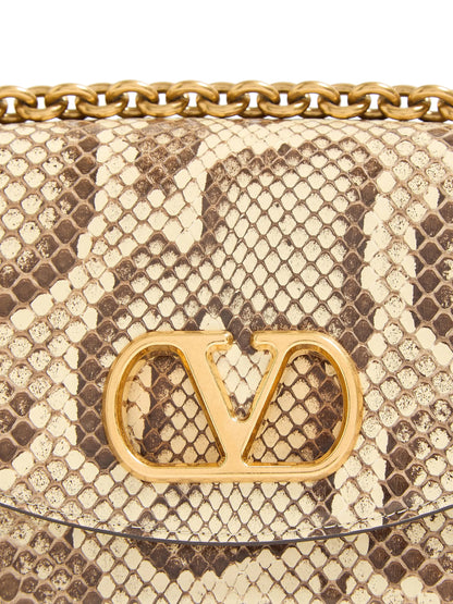 Valentino Garavani Vain Small Shoulder Bag in Python