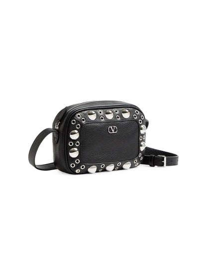 Valentino Garavani Nellcôte Shoulder Bag in Grainy Calfskin