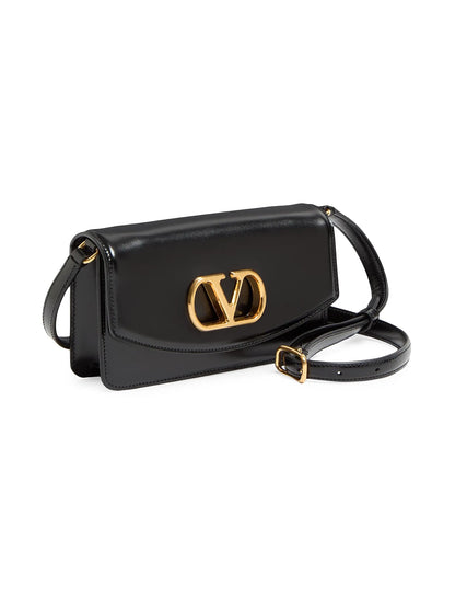 Valentino Garavani Vain Clutch Bag in Shiny Calfskin