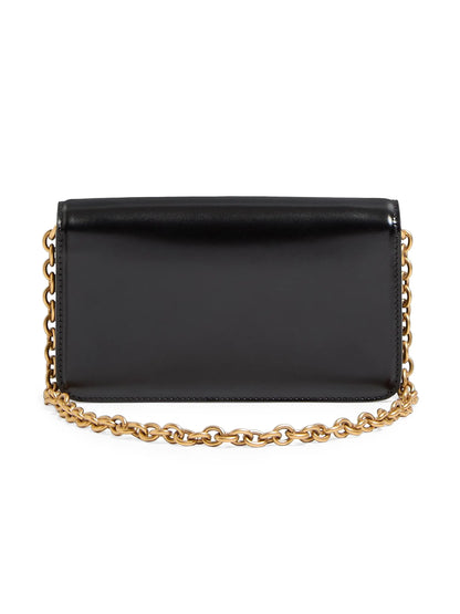 Valentino Garavani Vain Clutch Bag in Shiny Calfskin