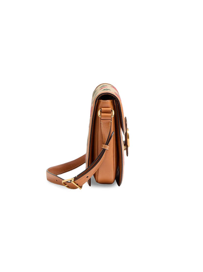 Valentino Garavani 9to5 Shoulder Bag in Synthetic Jacquard Raffia