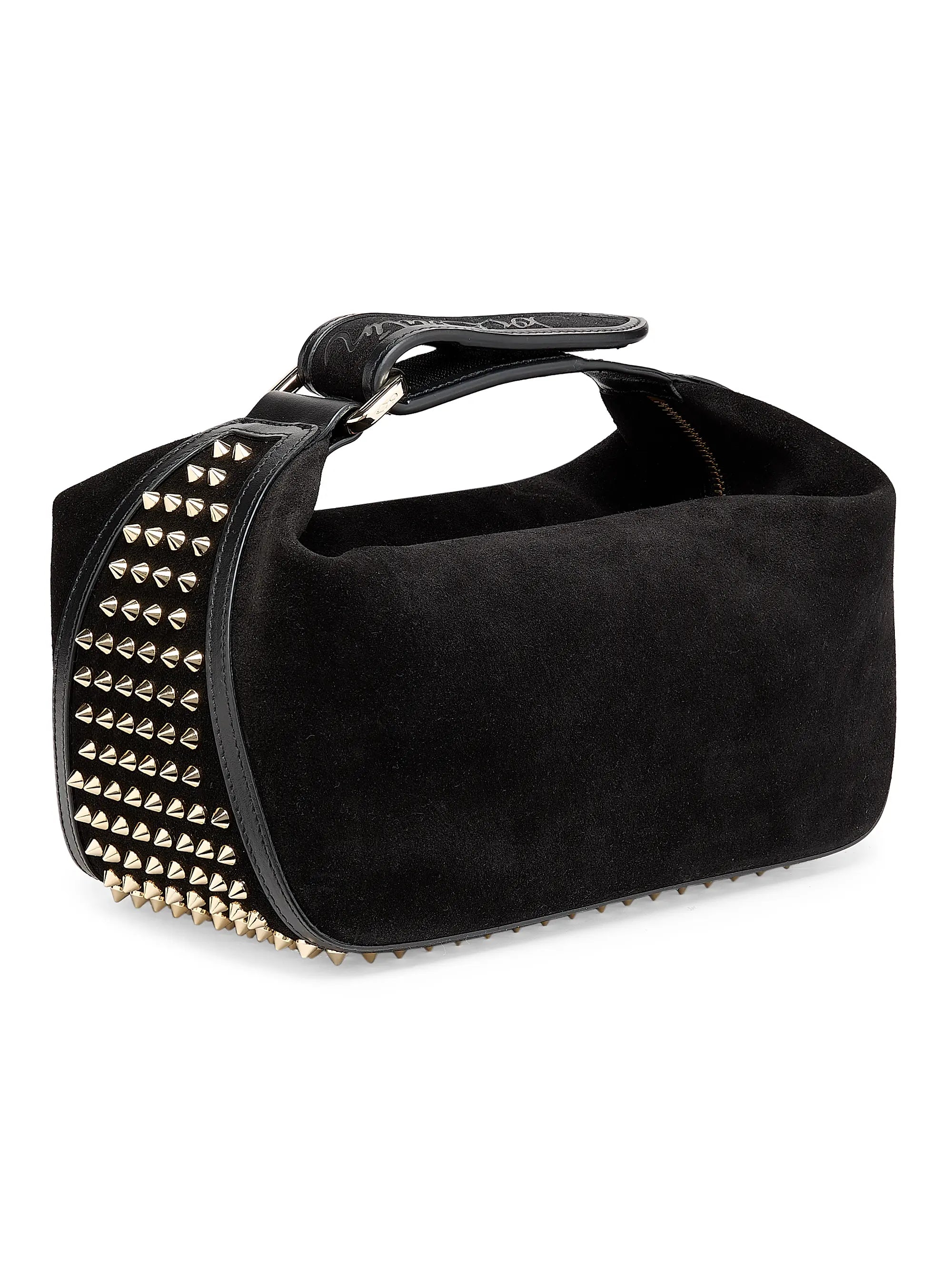 Christian Louboutin Funky Dopp Suede Pouch Bag
