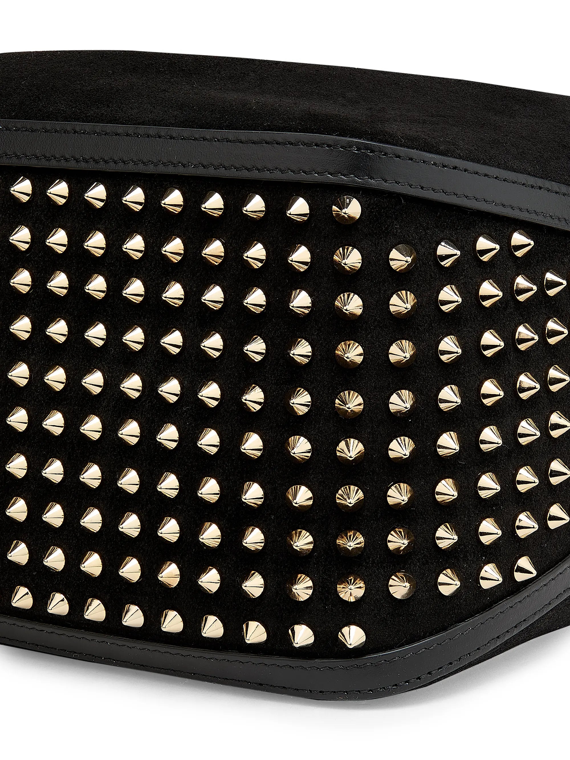 Christian Louboutin Funky Dopp Suede Pouch Bag