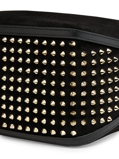 Christian Louboutin Funky Dopp Suede Pouch Bag