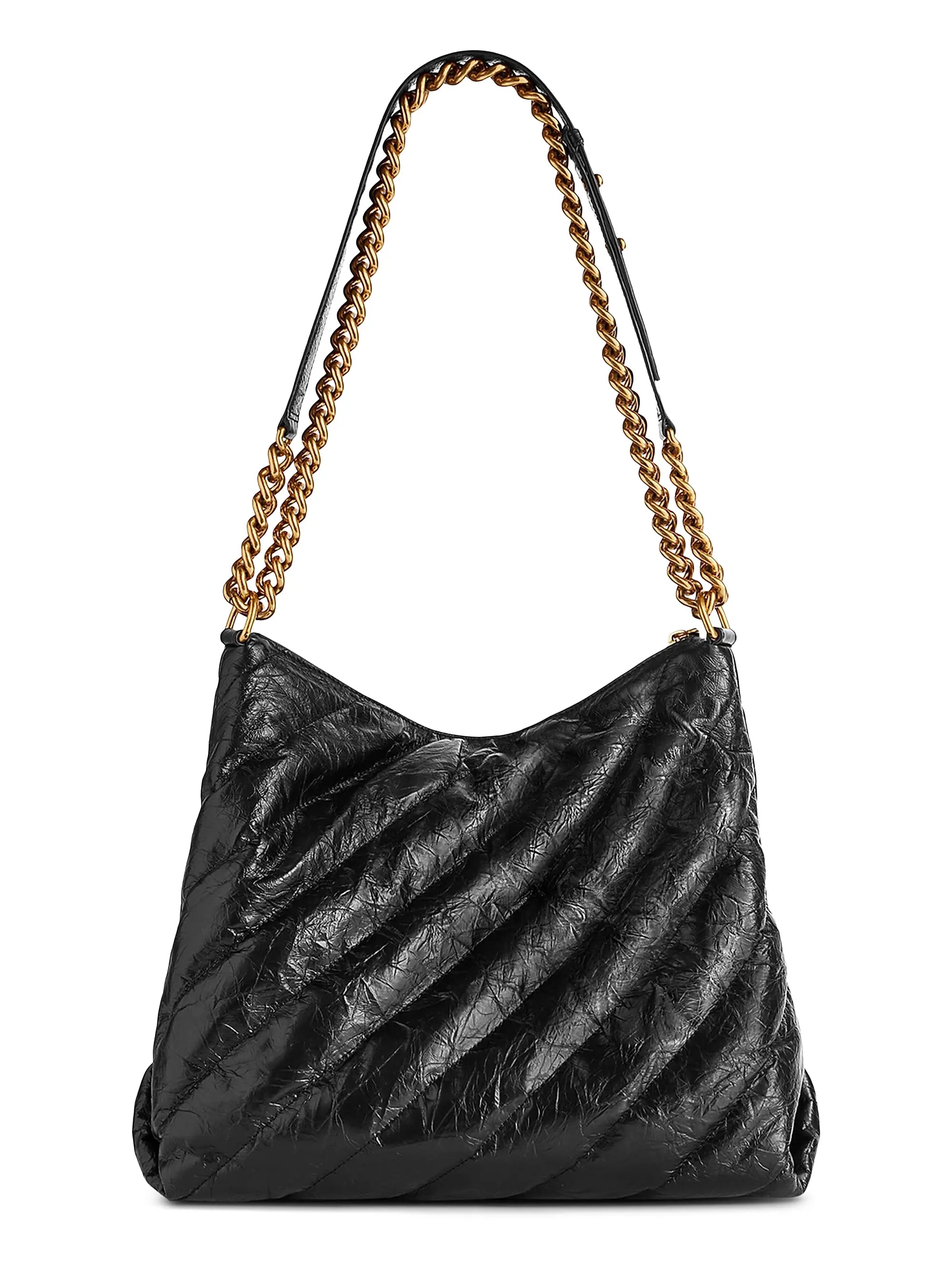 Balenciaga Crush Medium Quilted Hobo Bag