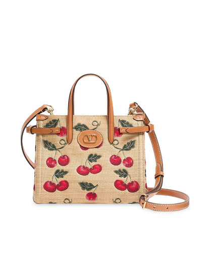 Valentino Garavani Antibes Small Shopping Tote Bag