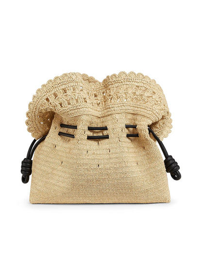LOEWE LOEWE x Paula's Ibiza Flamenco Raffia Clutch