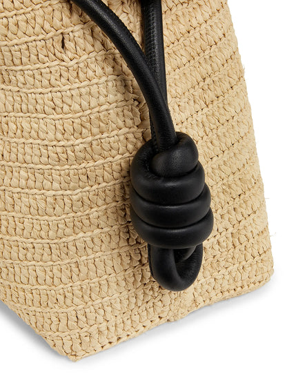 LOEWE LOEWE x Paula's Ibiza Flamenco Raffia Clutch