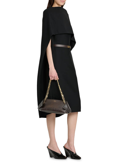 FERRAGAMO Extra-Small Scarf Leather Shoulder Bag