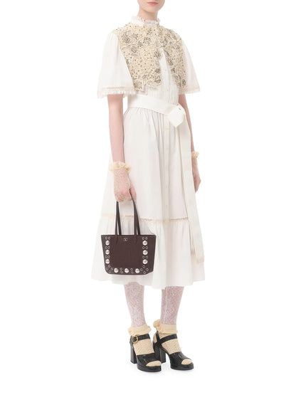 Valentino Garavani Nellcôte Mini Suede Shopping Bag