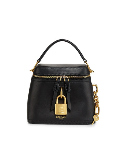 Balmain Pulse Leather Vanity Bag