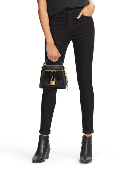 Balmain Pulse Leather Vanity Bag