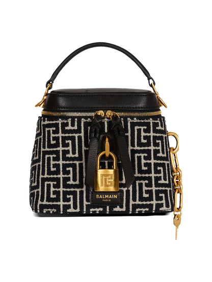 Balmain Pulse Monogram Vanity Bag