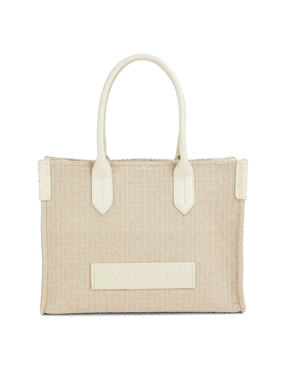 Balmain B-Army Monogram Shopper Tote Bag
