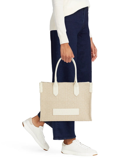 Balmain B-Army Monogram Shopper Tote Bag
