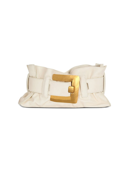 Balmain Mini Anthem Leather Top Handle Bag