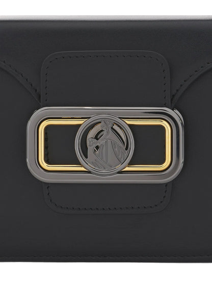 Lanvin Medium Leather Pencil Cat Top Handle Bag