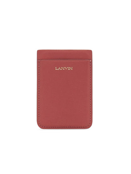 Lanvin Magnetic Leather Cardholder