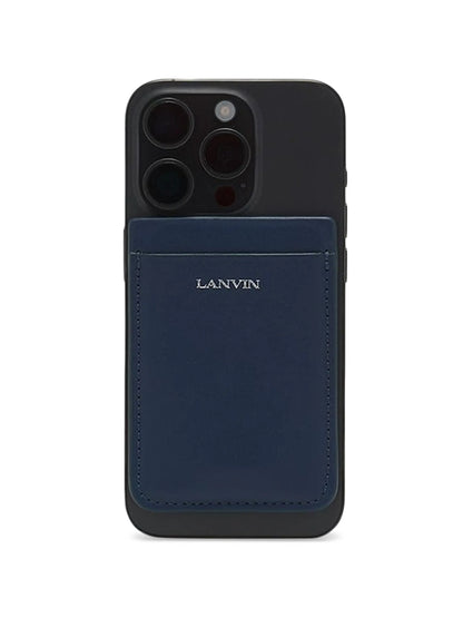 Lanvin Magnetic Leather Cardholder