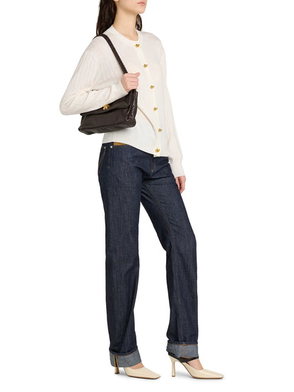 Bottega Veneta Soft Lock Leather Shoulder Bag