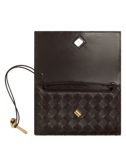 Bottega Veneta Andiamo Intrecciato Leather Shoulder Bag
