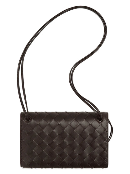 Bottega Veneta Andiamo Intrecciato Leather Shoulder Bag