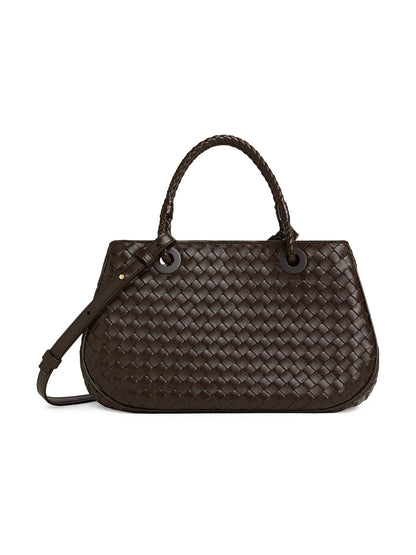 Bottega Veneta Intrecciato Leather Top Handle Bag