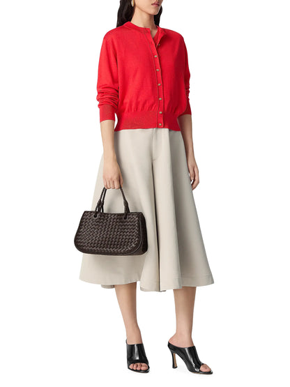 Bottega Veneta Intrecciato Leather Top Handle Bag