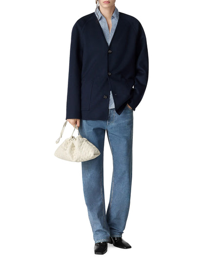 Bottega Veneta Soiree Intrecciato Leather Chain Shoulder Bag