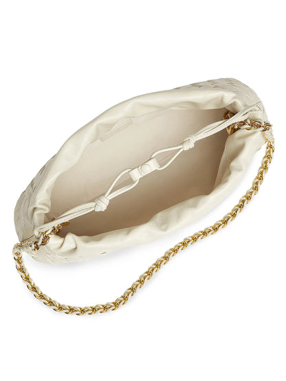 Bottega Veneta Soiree Intrecciato Leather Chain Shoulder Bag