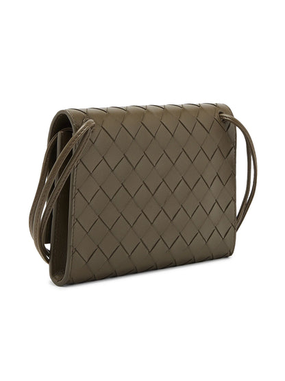 Bottega Veneta Daisy Intrecciato Leather Pouch