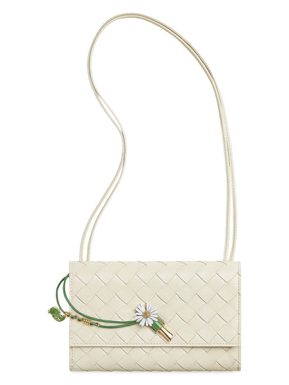 Bottega Veneta Daisy Intrecciato Leather Pouch