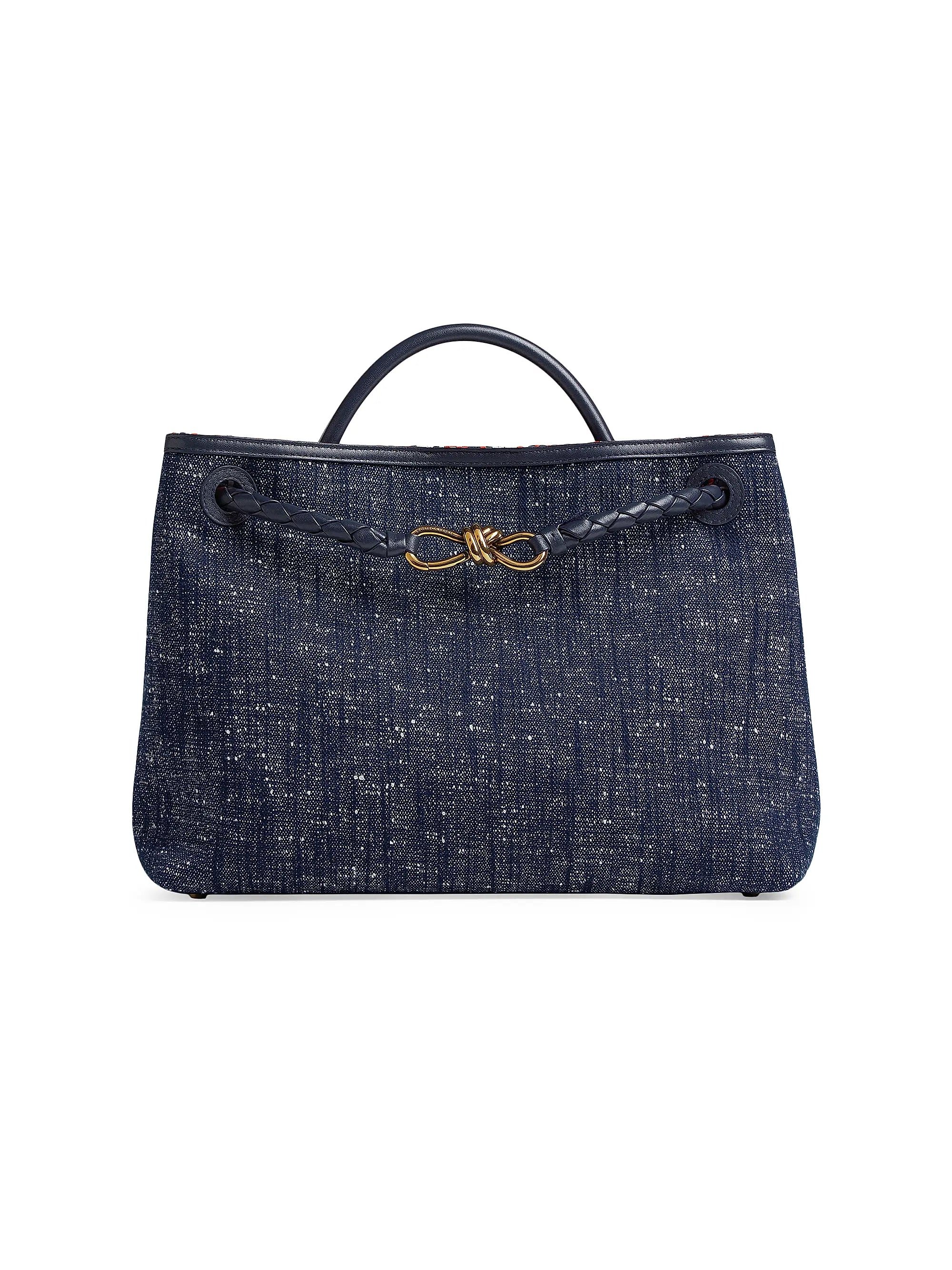 Bottega Veneta Medium Andiamo Denim Tote Bag