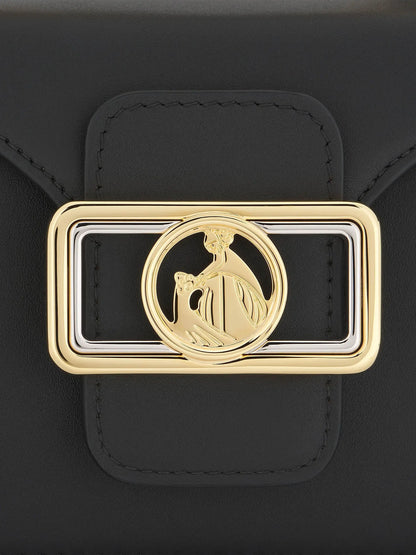 Lanvin Nano Pencil Cat Leather Top Handle Bag