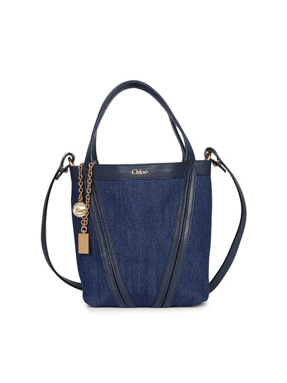 Chloé Small Spin Denim Tote Bag