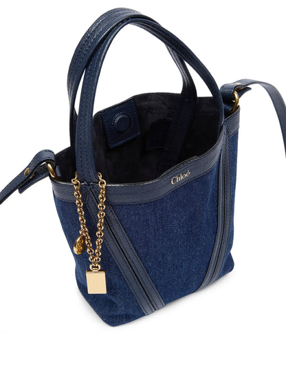 Chloé Small Spin Denim Tote Bag