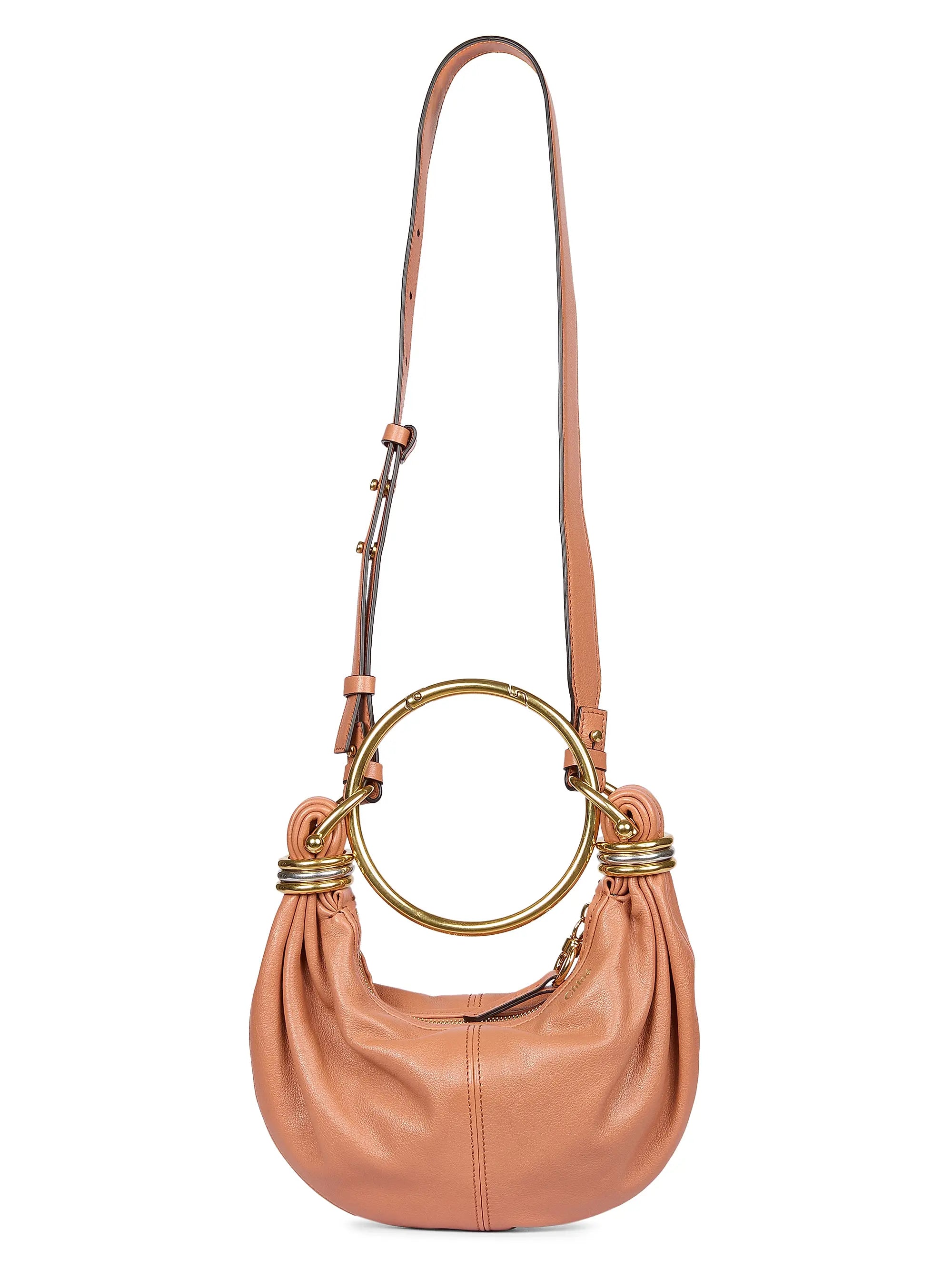 Chloé Mini Bracelet Leather Hobo Bag