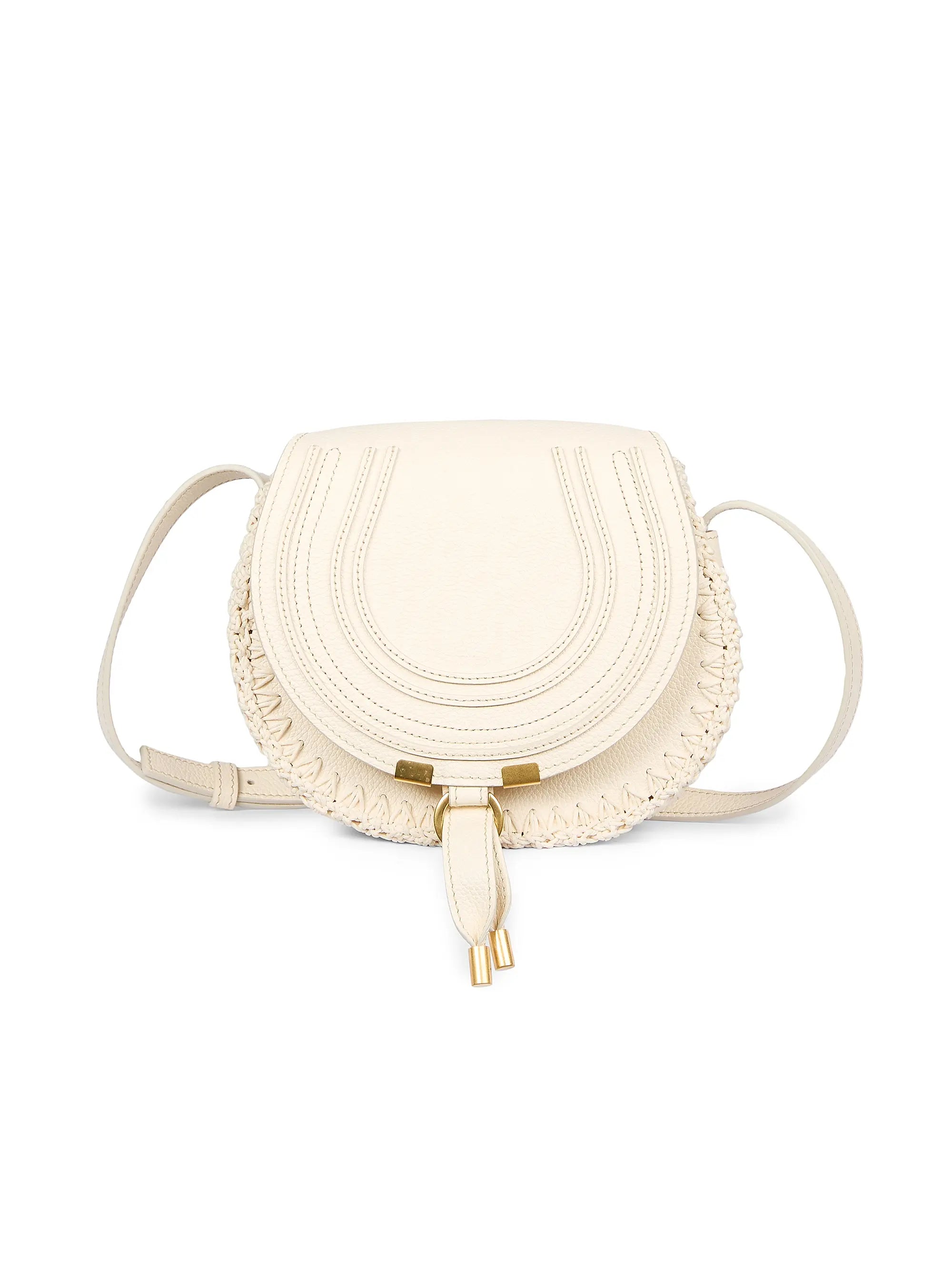 Chloé Small Marcie Leather Crossbody Bag