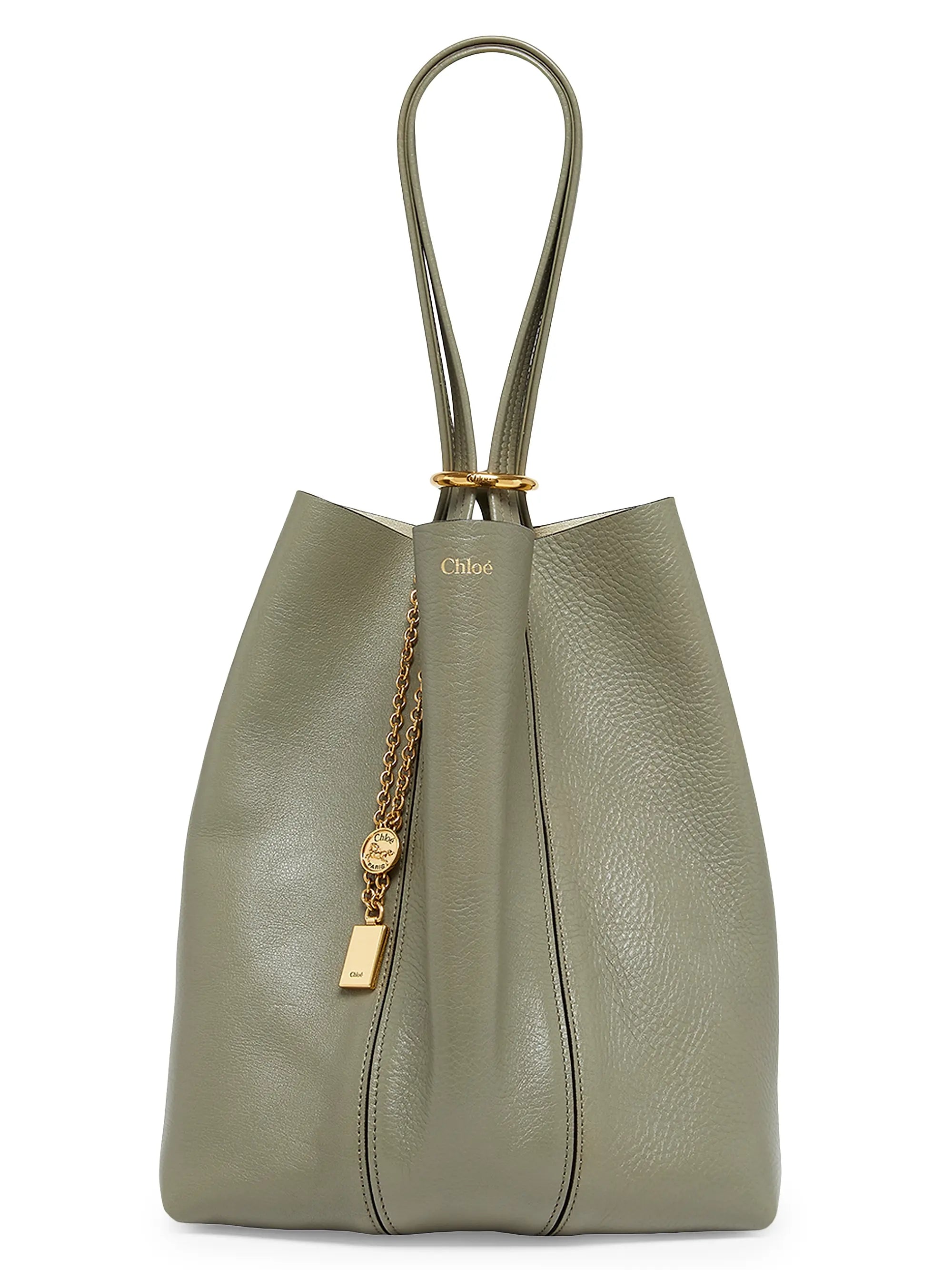 Chloé Medium Spin Sweet Leather Tote Bag