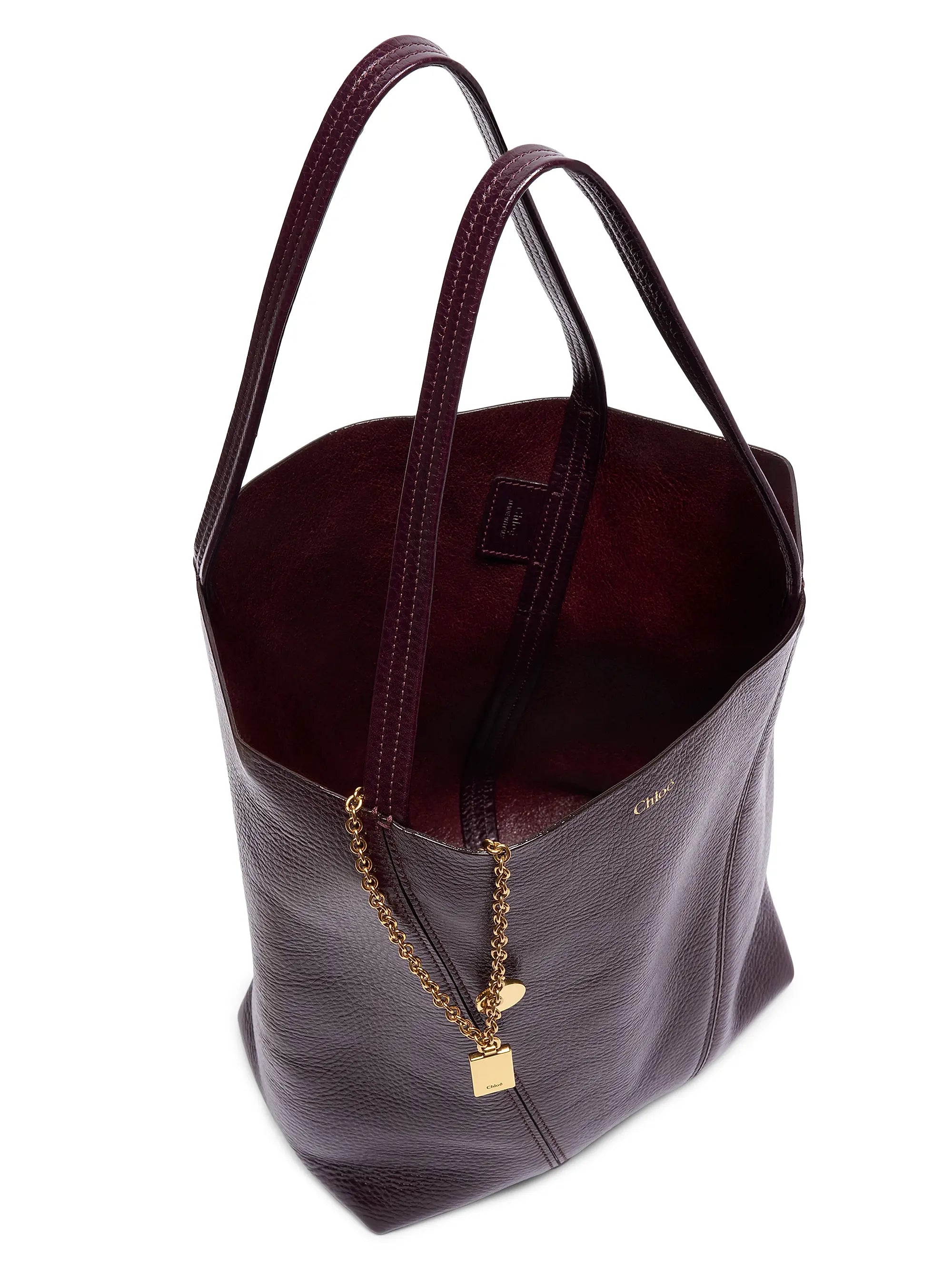 Chloé Medium Spin Sweet Leather Tote Bag
