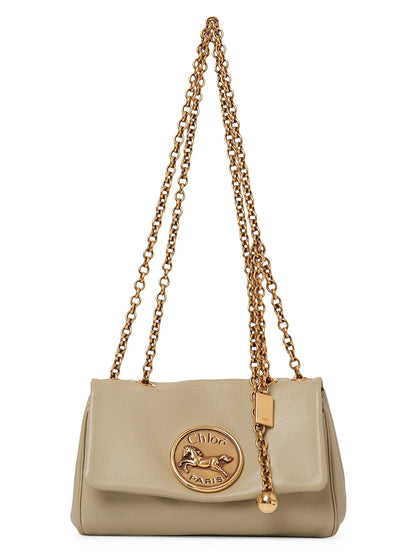 Chloé Small Heritage Leather Chain Shoulder Bag