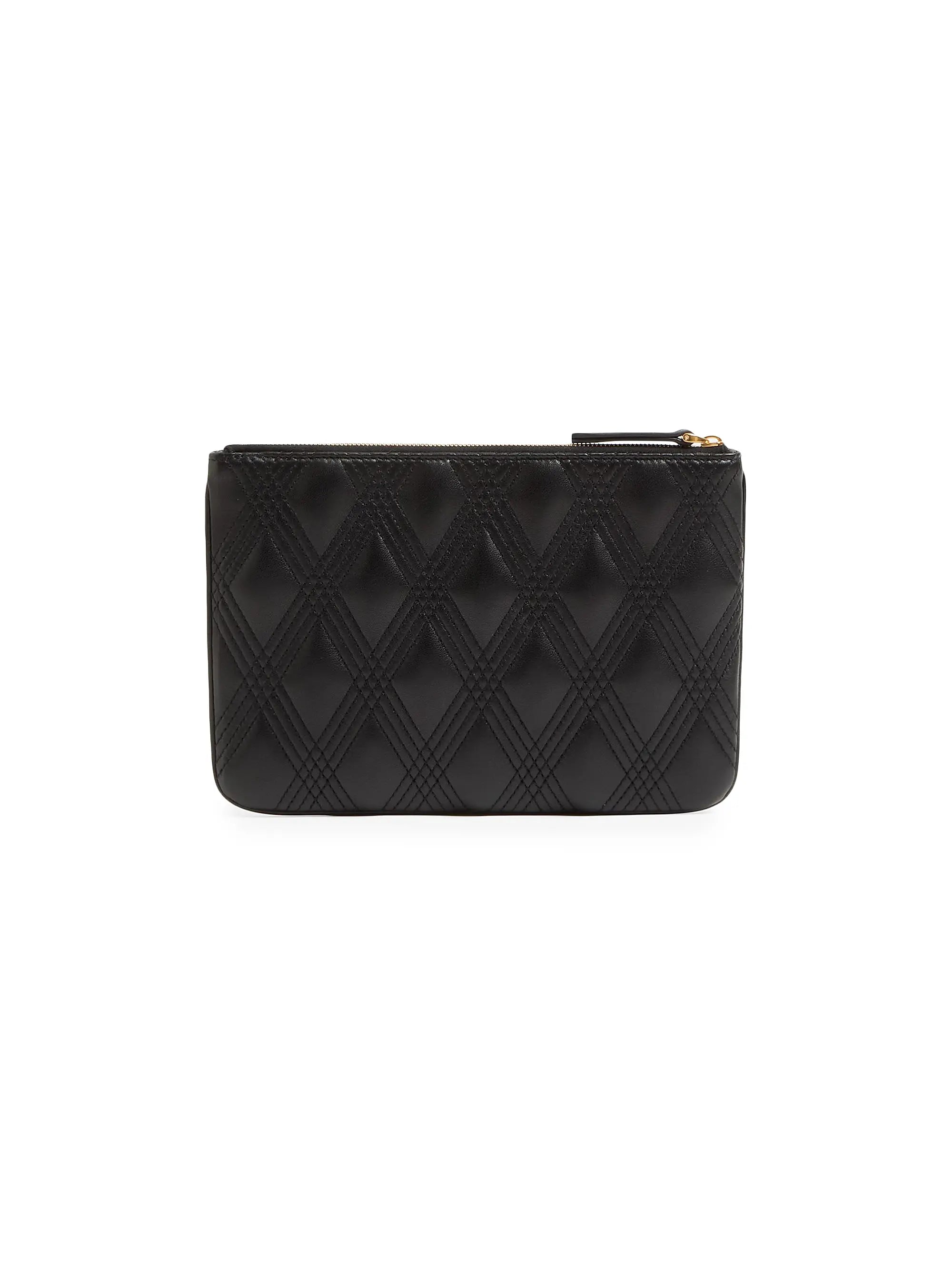 Valentino Garavani Quiltie 67 Pouch in Quilted Nappa Leather