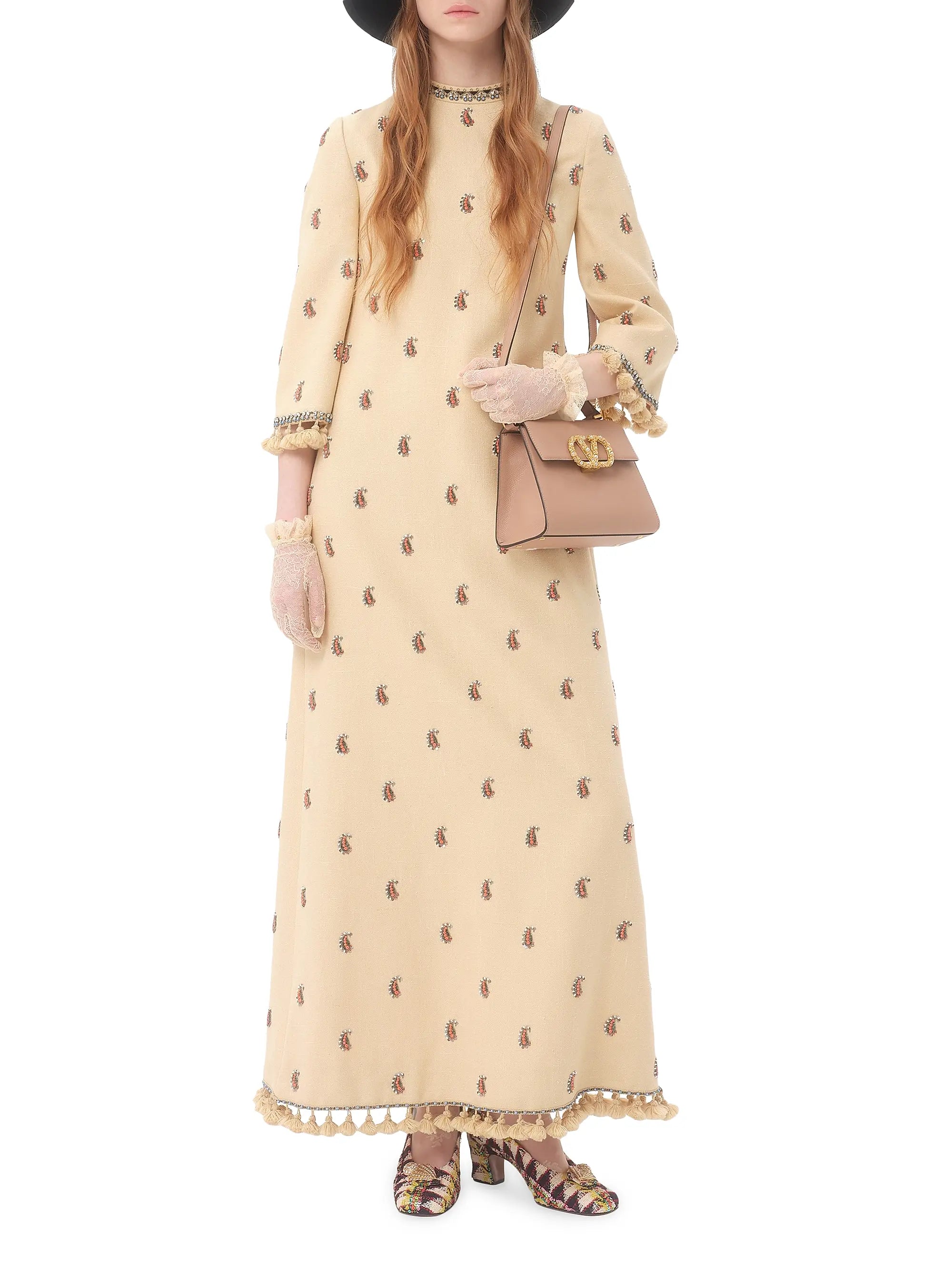Valentino Garavani VSling Small Top Handle Bag in Grainy Calfskin