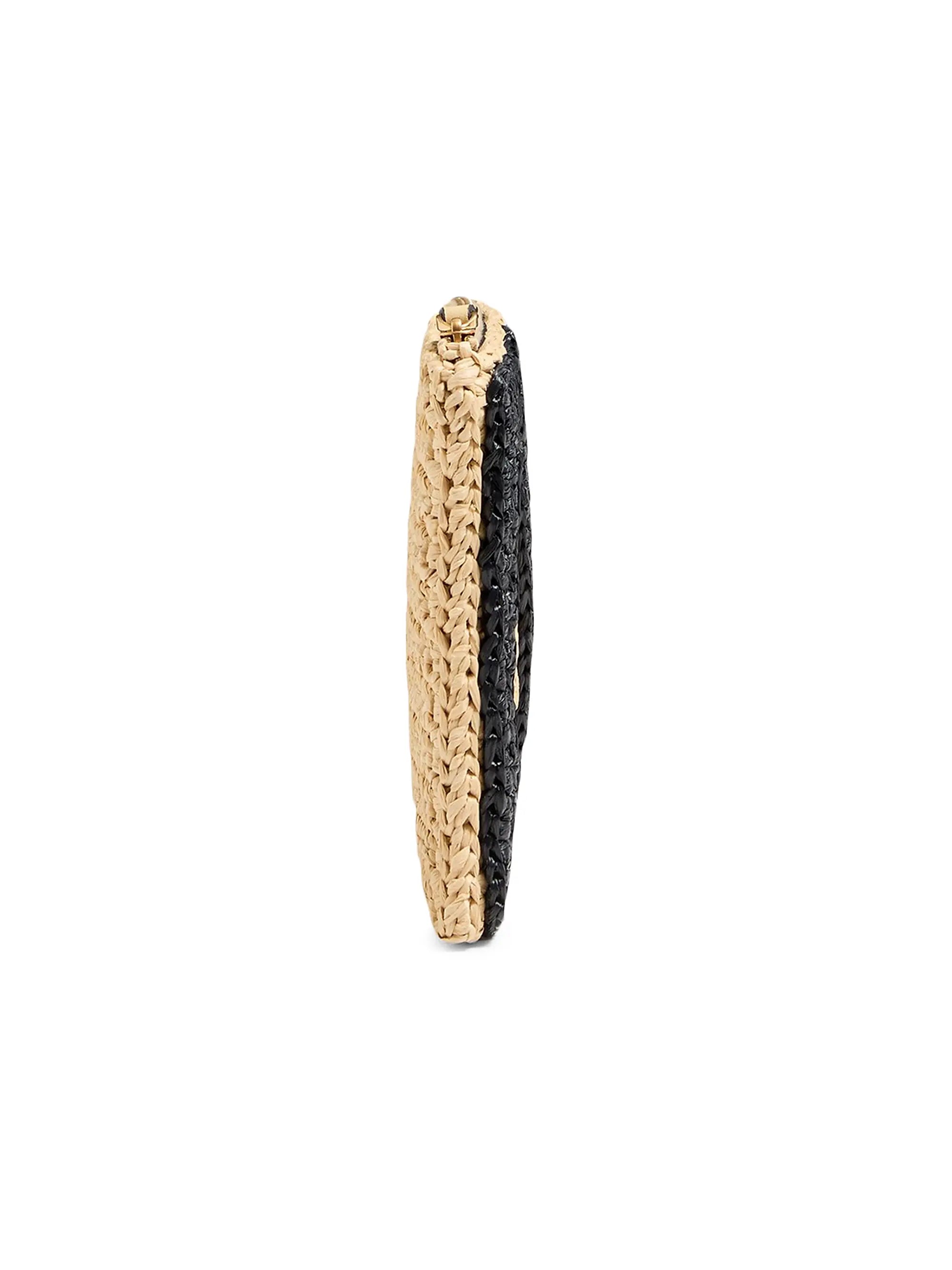 Valentino Garavani Viva Superstar Synthetic Raffia Pouch