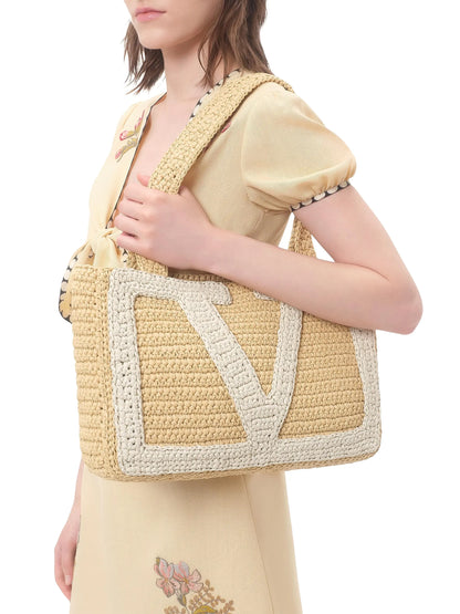 Valentino Garavani Viva Superstar Medium Shopping Tote Bag