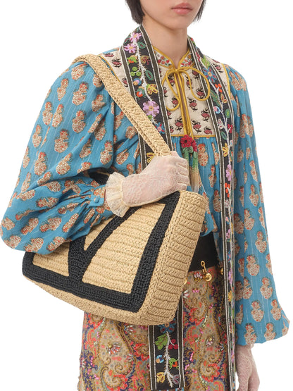 Valentino Garavani Viva Superstar Medium Shopping Tote Bag